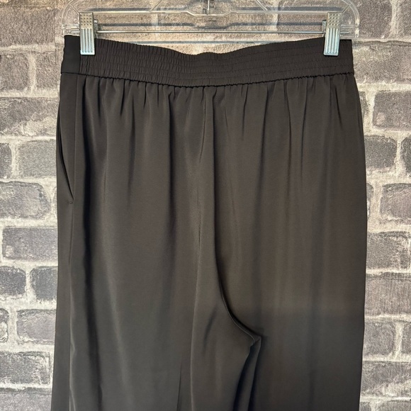 NEW Quince Stretch Crepe Classic Trouser Pants black pockets - Picture 10 of 14
